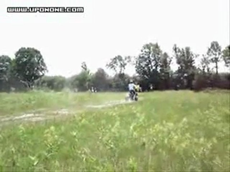 ATV racing and stunts