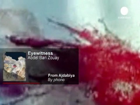 Libia: Ajdabiya se proclama ciudad libre y pide...