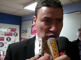 Basket - Réaction de Fabrice Courcier après JL - Rouen