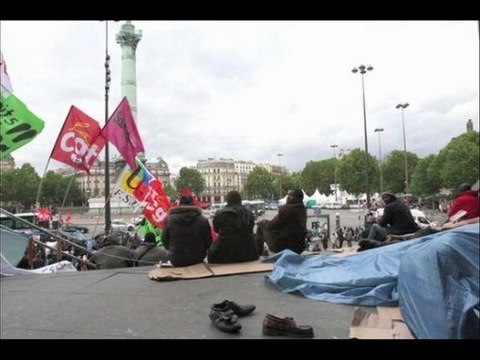 Travailleurs sans papiers en lutte