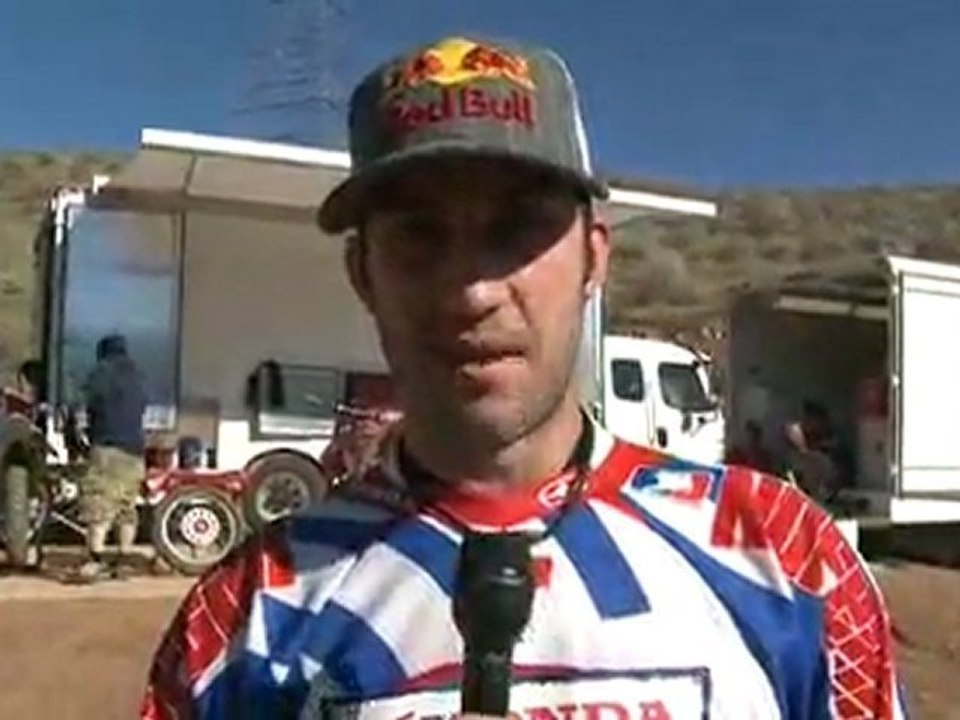 Davi Millsaps on getting ready for Supercross 2009