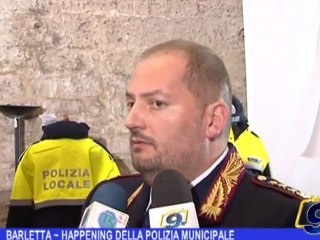 BARLETTA | Happening della Polizia Municipale
