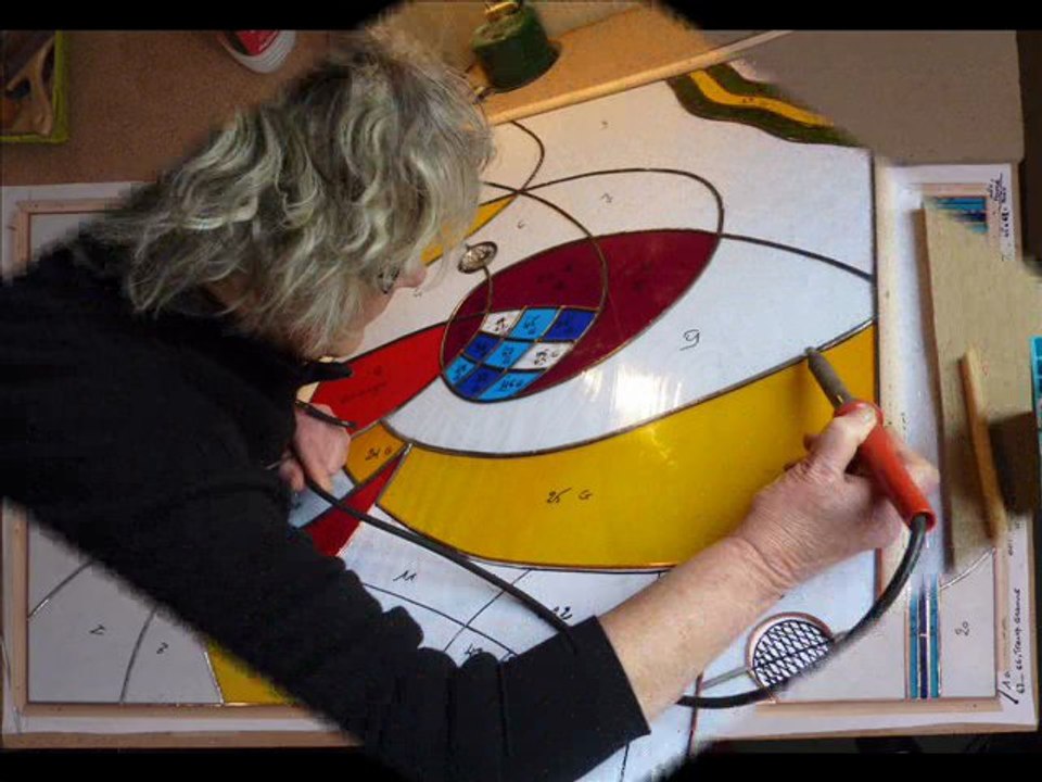 Vitrail de la Souris