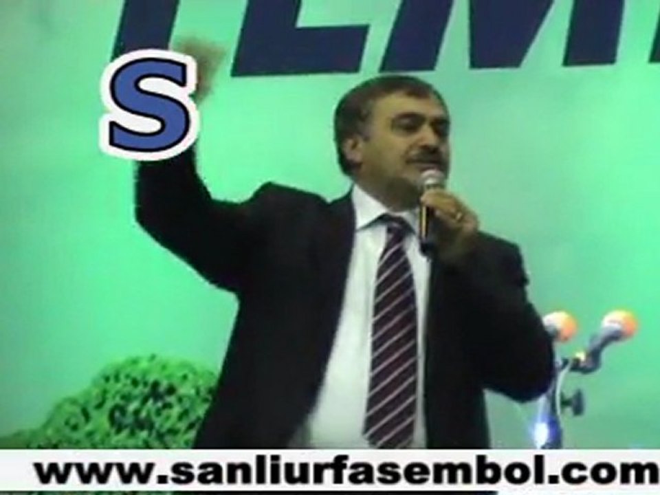 BAKAN EROĞLU ŞANLIURFA'DA...