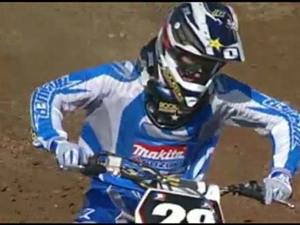 Riding with Team Rockstar Makita Suzuki, 2008