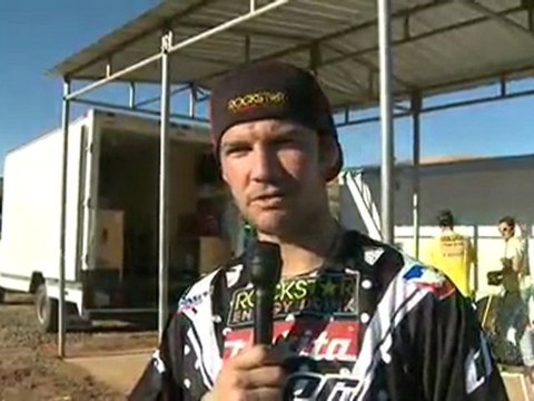 Supercross 2009: Chad Reed rides, talks