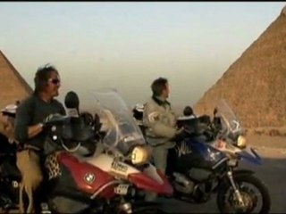 Actif Sport-Ewan McGregor Reaches Cairo on Motorcycle