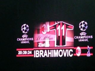 presentation nom joueurs match 15 favr 2011 milan ac