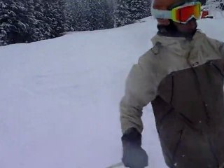 1 er jour de ski dans la peuf pour tefi