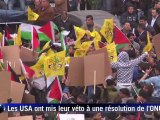 Cisjordanie: manifestation anti-Obama après le veto US à l'ONU