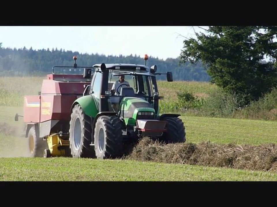 Recolte de la luzerne / Harvest of halfalfa