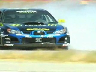 Ken Block Gymkhana Practice