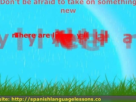 Spanish Language Lessons - Learn To Speak Spanish Online