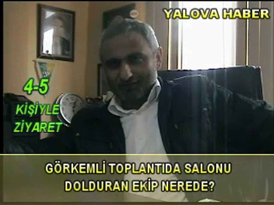 AKPARTİ ALTINOVA İLÇE TEŞKİLATI YERİNDE SAYIYOR