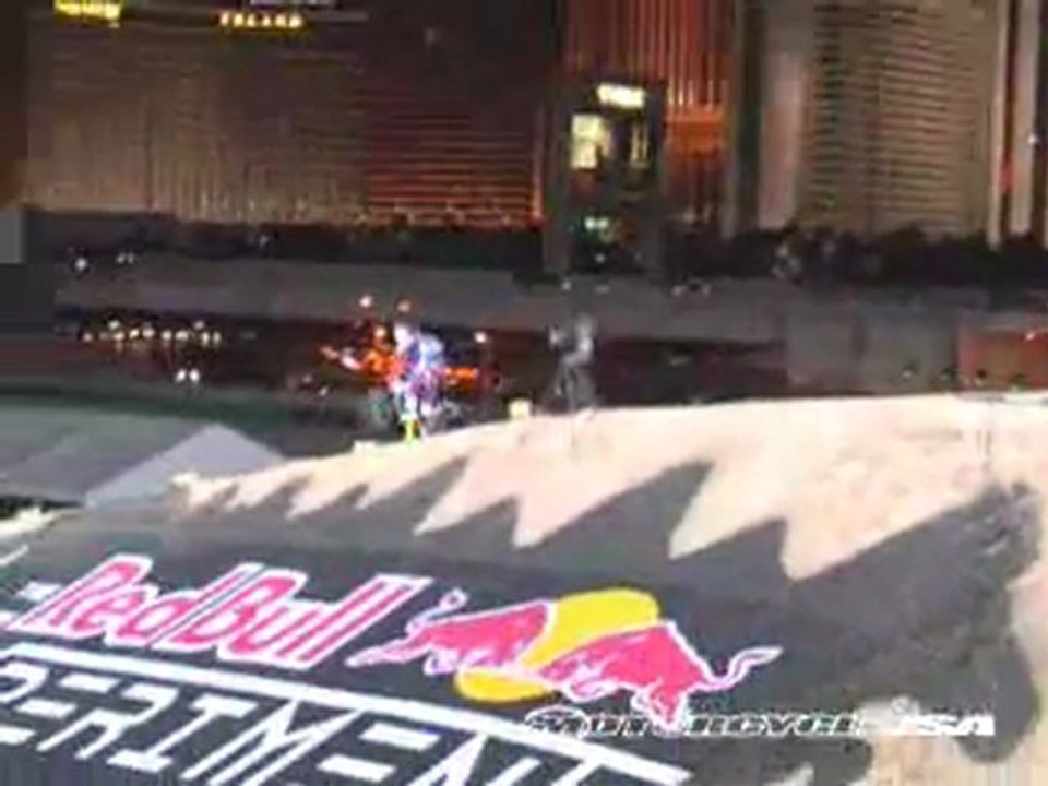 Motorcycle Jump, Robbie Maddison Red Bull Experiment