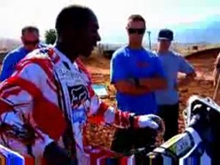 James Stewart's First Test Yamaha