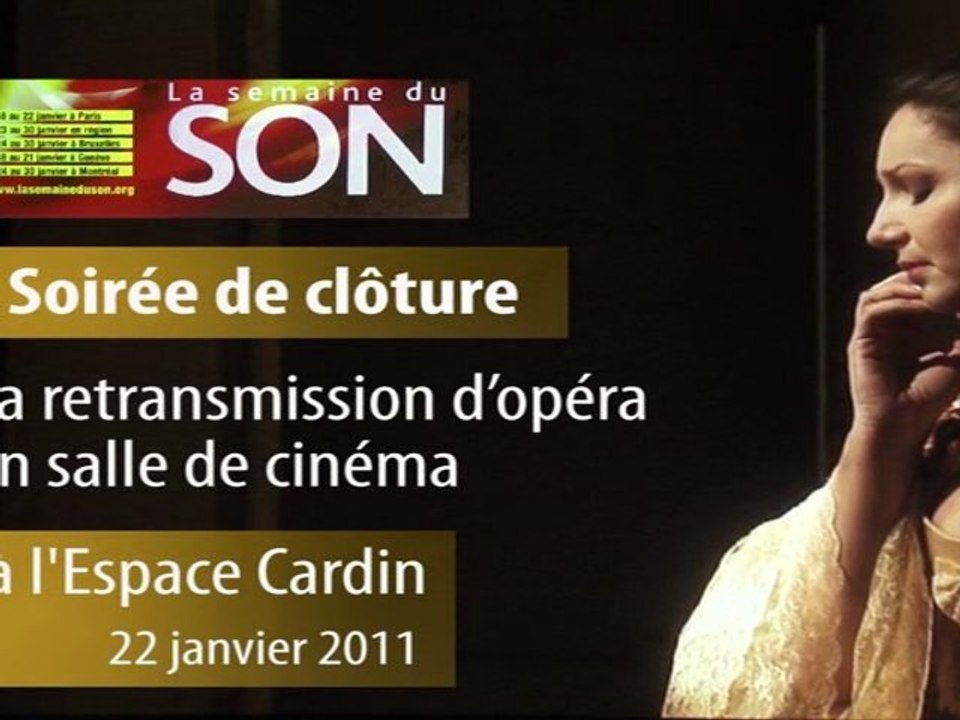 Semaine du Son 2011 - Soirée de clôture