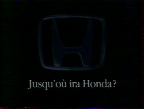 Publicité Honda Civic 1994