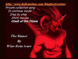 Wine from tears - The sinner