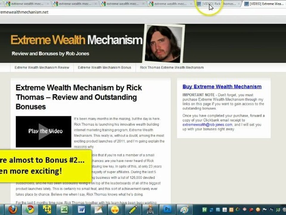 Review of Extreme Wealth Mechanism along with an AWESOME