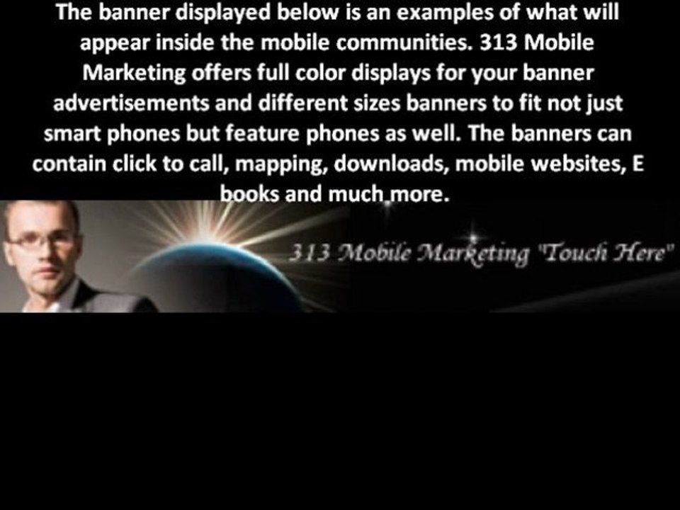 313 Mobile Marketing ****Advertising Ad Agency Detroit, Mich