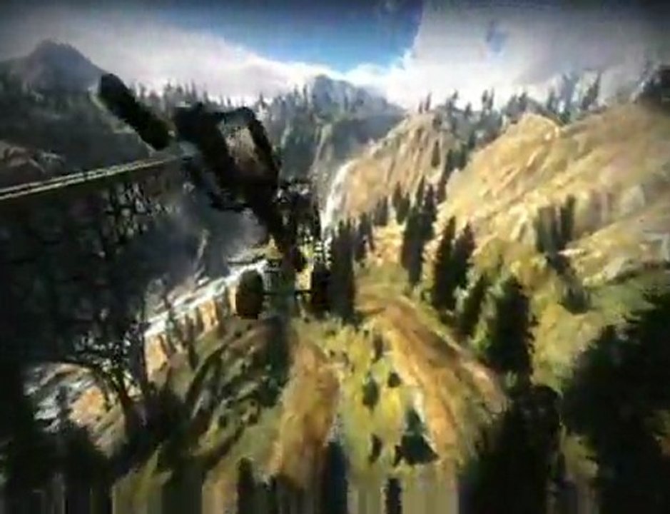 Trailer for Pure racing game