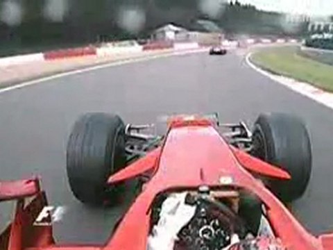 Kimi Raikkonen Full Crash - Onboard Cam - Formula 1 Belgium GP Spa 2008