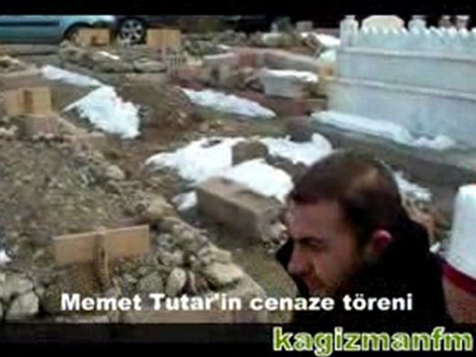 Kağızmanlı Memet Tutar'ın cenaze töreni