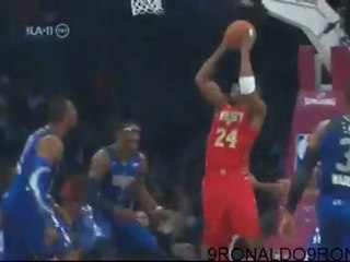 Ανάποδο κάρφωμα του Μπράιαντ από το All Star Game