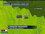 Braquage en Moselle : un chauffeur tué
