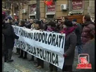 Napoli - I funerali della politica