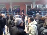 Marcianise (CE) - La protesta dei lavoratori a rischio della Competence Emea 3