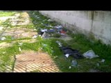 Aversa - L'area mercato resta una discarica a cielo aperto