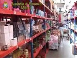 Milano - Operazione Flash, sequestrati 10 milioni di prodotti contraffatti