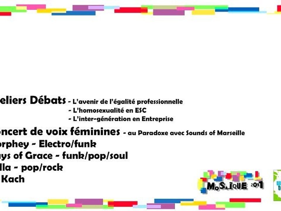 Mosaïque 2011
