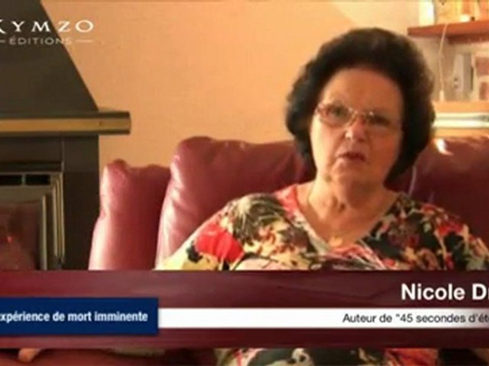 Nicole Dron présente son expérience de mort imminente (NDE)