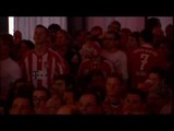 Monaco - La delusione dei tifosi del Bayern