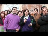 Casapesenna (CE) - Abusivismo, proteste contro le demolizioni