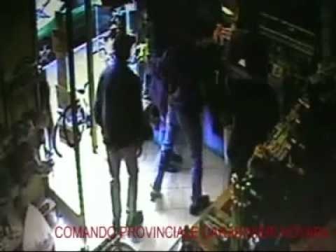 Novara - Rapina alla Tabaccheria Ferri