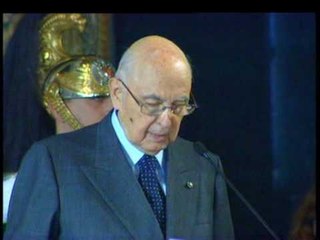 Roma - Napolitano sul ruolo dei giudici