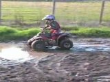4 Year old Bradley getting Crazy on his Quad!