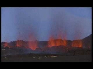 Islanda - Eruzione sotto il ghiacciaio Eyjafjallajökull