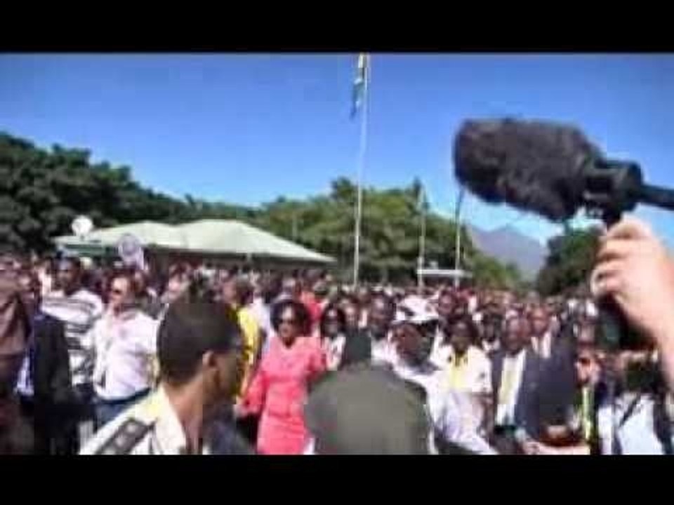 Sudafrica - In marcia per Nelson Mandela