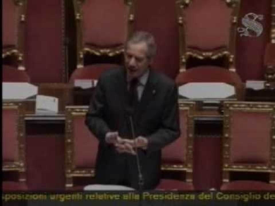 Bertolaso al Senato