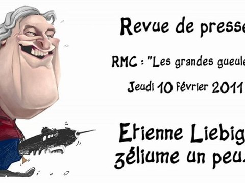 Etienne Liebig continue de zéliumer dans les Grandes Gueules