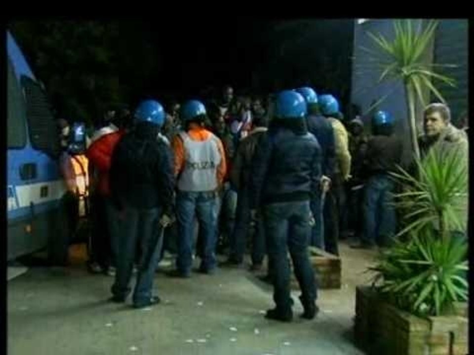 Rosarno - La protesta degli immagini