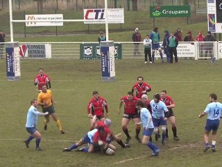 Rugby : RC Strasbourg 06 - 13 AC Bobigny