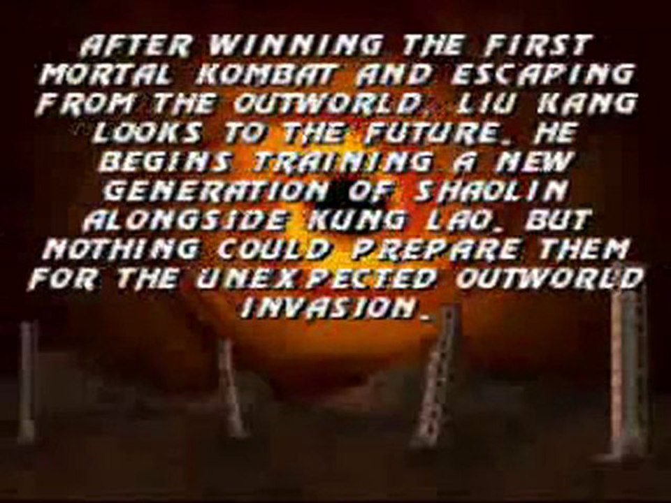 Mortal Kombat 3 Intro and Bios