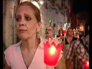 Caserta - Coord. Lav. Precari Scuola - Fiaccolata 3parte