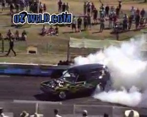 Burnout Holden Panel Van